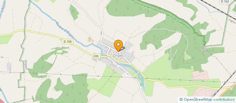 localisation de l'entreprise F. A. J. P. S. à ORGES