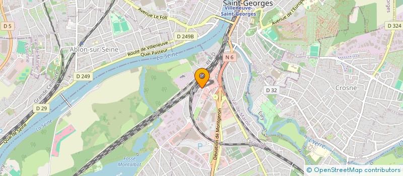 localisation de l'entreprise F.A.M à SAINT-MAUR-DES-FOSSES