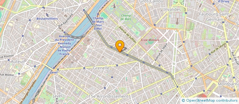 localisation de l'entreprise F.A.M.A.  PARIS