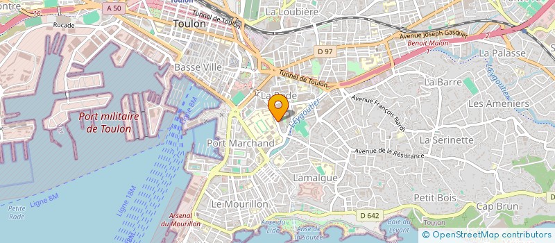 localisation de l'entreprise F A M I S à TOULON