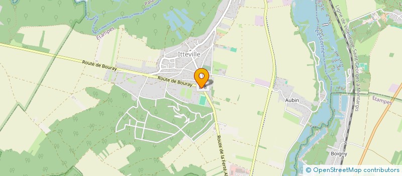 localisation de l'entreprise F&A METALL  ITTEVILLE