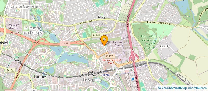 localisation de l'entreprise F A N à TORCY