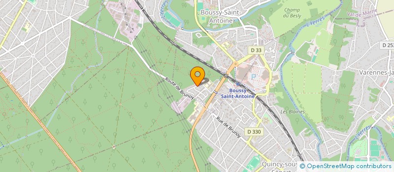 localisation de l'entreprise F.A.N. DE SPORT SANTE (FORME-ACTIVITE-NATURE-SPORT ET NATURE) à BOUSSY-SAINT-ANTOINE