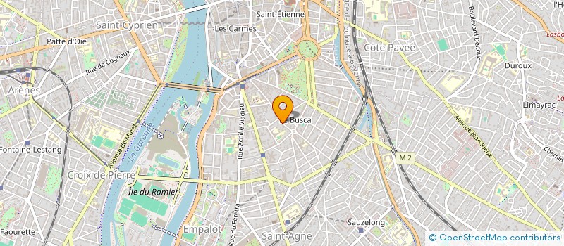 localisation de l'entreprise F.A.P CONSTRUCTION à TOULOUSE