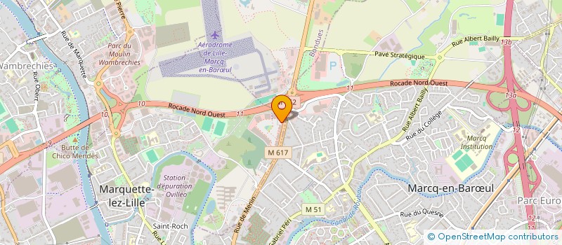 localisation de l'entreprise F A P E ASSURANCES  MARQUETTE-LEZ-LILLE