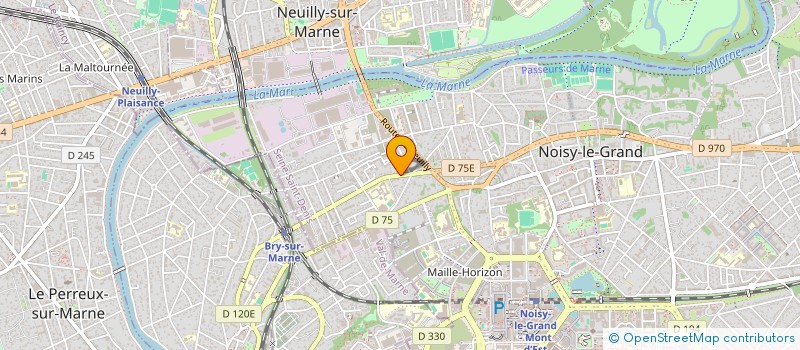 localisation de l'entreprise F.A.P FOCH AUTO PIECES  NOISY-LE-GRAND