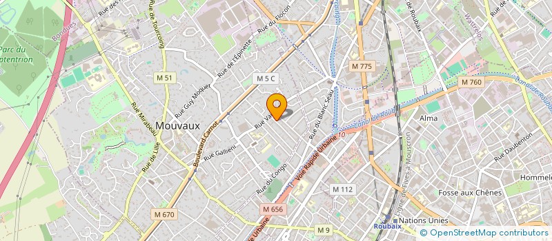 localisation de l'entreprise F.A.Q FINANCE  MOUVAUX