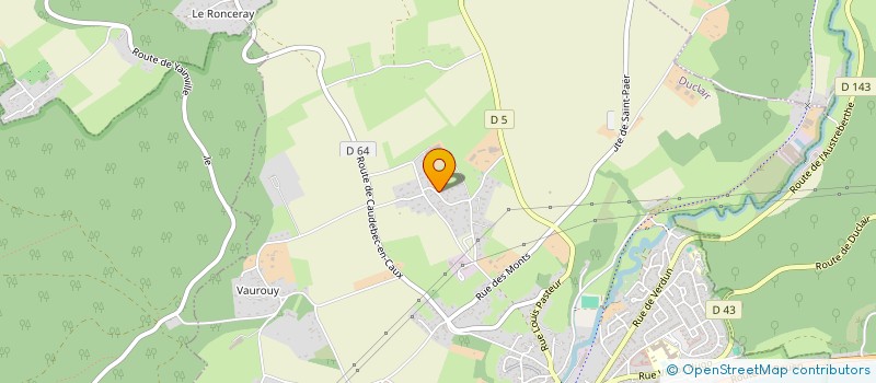 localisation de l'entreprise F.A.R.E  DUCLAIR