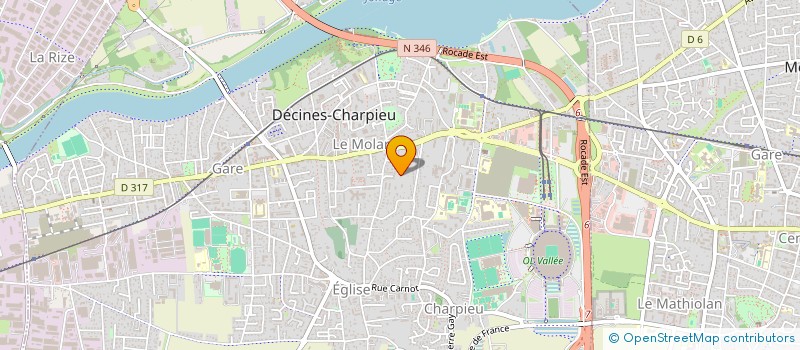 localisation de l'entreprise F.A.R IMMOBILIER  DECINES-CHARPIEU