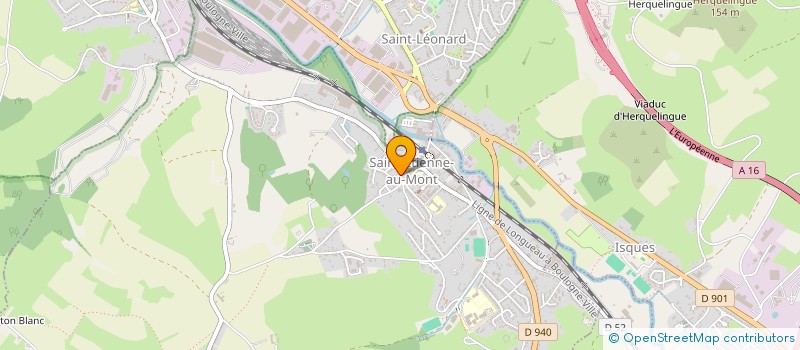 localisation de l'entreprise F.A.S.  SAINT-ETIENNE-AU-MONT