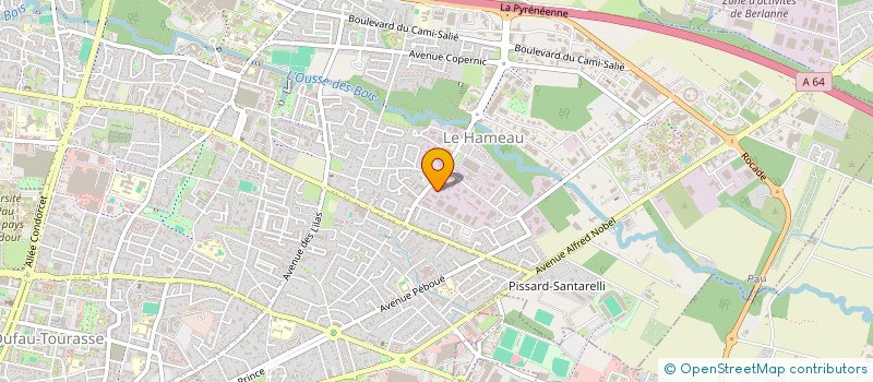 localisation de l'entreprise F.A.S. BATIMENT à PAU