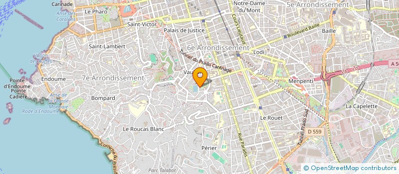 localisation de l'entreprise F.A.S JULIEN à MARSEILLE
