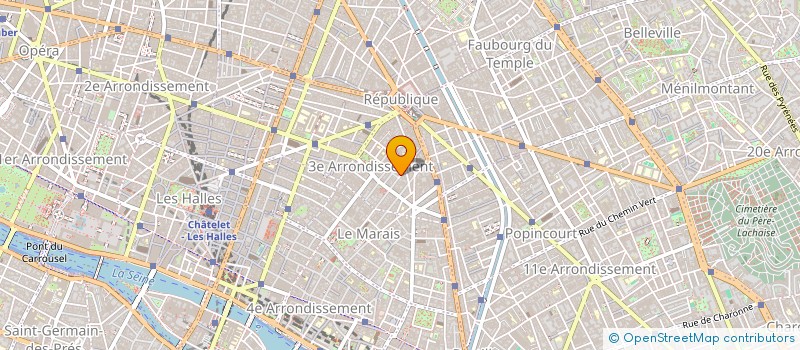 localisation de l'entreprise F.AND.F  PARIS