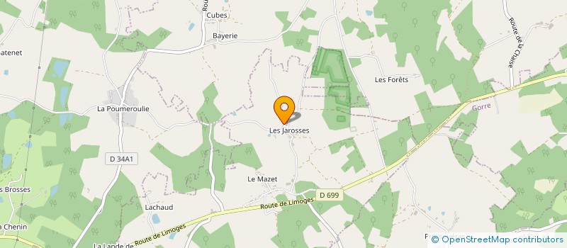 localisation de l'entreprise F'ANE DE CULTURE à CHAMPAGNAC-LA-RIVIERE