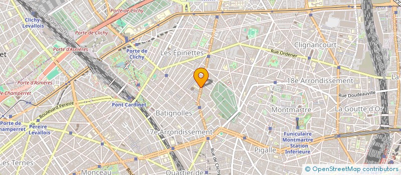 localisation de l'entreprise F ATTITUDE  PARIS