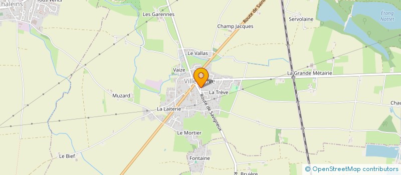 localisation de l'entreprise F-AUDIO  VILLENEUVE