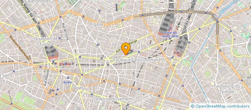 localisation de l'entreprise F.B. 2000  PARIS