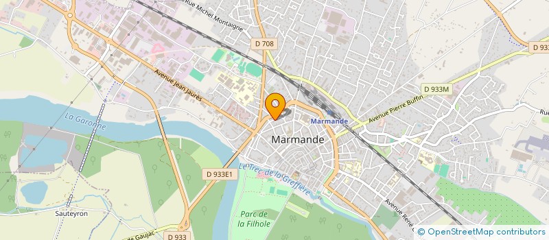 localisation de l'entreprise F B à MARMANDE