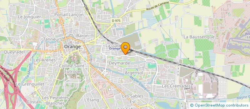 localisation de l'entreprise F B AUDIT à ORANGE