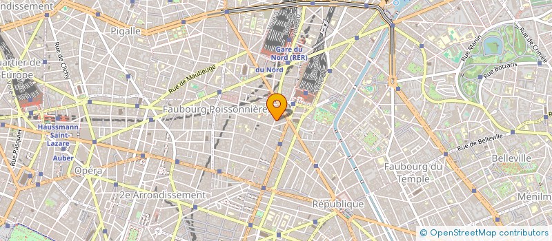 localisation de l'entreprise F B C  PARIS