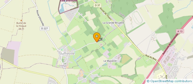 localisation de l'entreprise F B C  SANNERVILLE