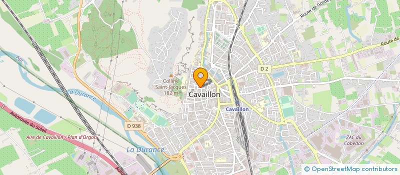 localisation de l'entreprise F.B.E à CAVAILLON