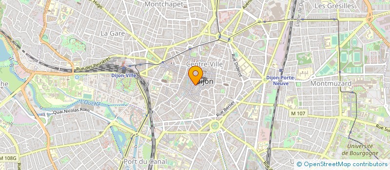 localisation de l'entreprise F.B.G  DIJON