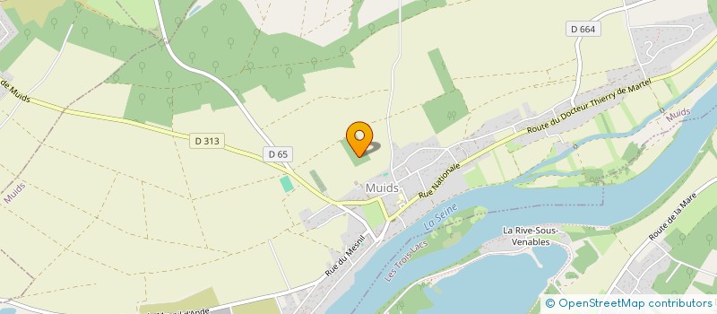 localisation de l'entreprise F.B GUILLOU  MUIDS