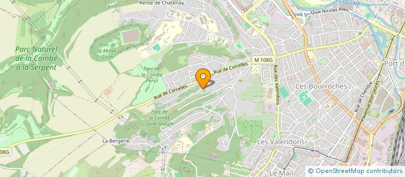 localisation de l'entreprise F.B HOLDING  DIJON