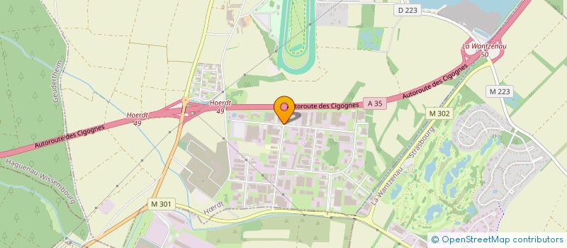 localisation de l'entreprise F.B. INVESTISSEMENT  HRDT