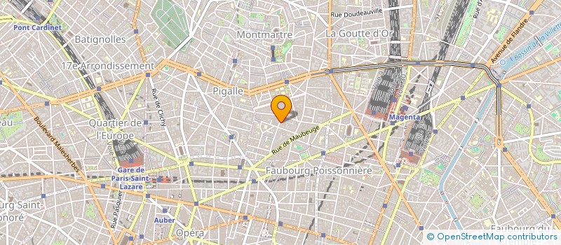 localisation de l'entreprise F B L  PARIS