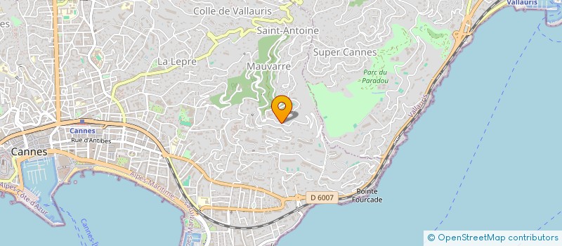 localisation de l'entreprise F B LIMITED  CANNES