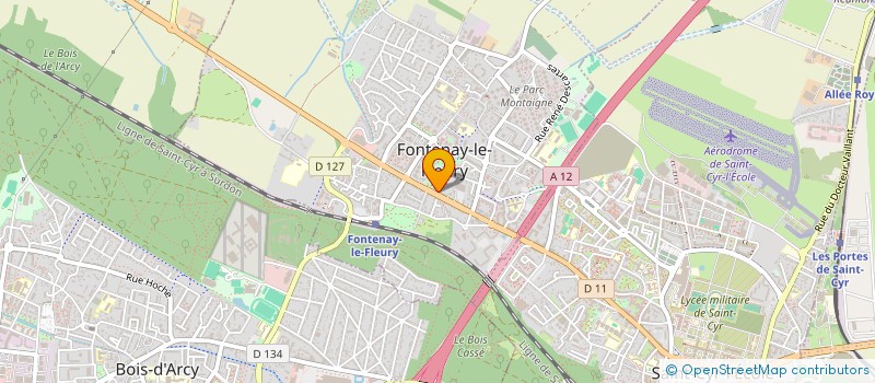 localisation de l'entreprise F.B.N. à FONTENAY-LE-FLEURY