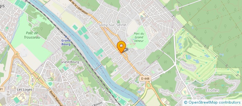 localisation de l'entreprise F B P A PLOMBERIE à SOISY-SUR-SEINE