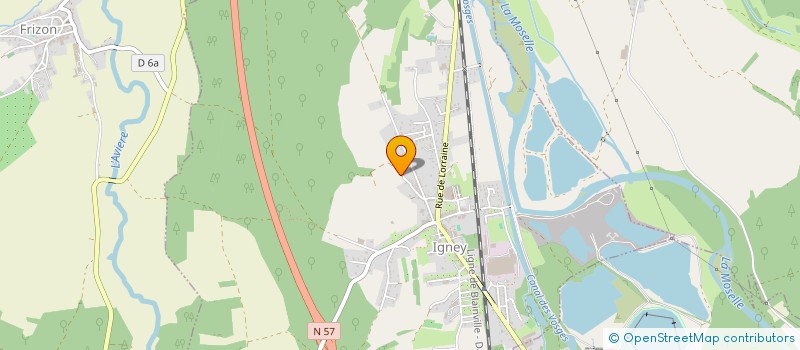 localisation de l'entreprise F.B RENO&SERVICES  IGNEY