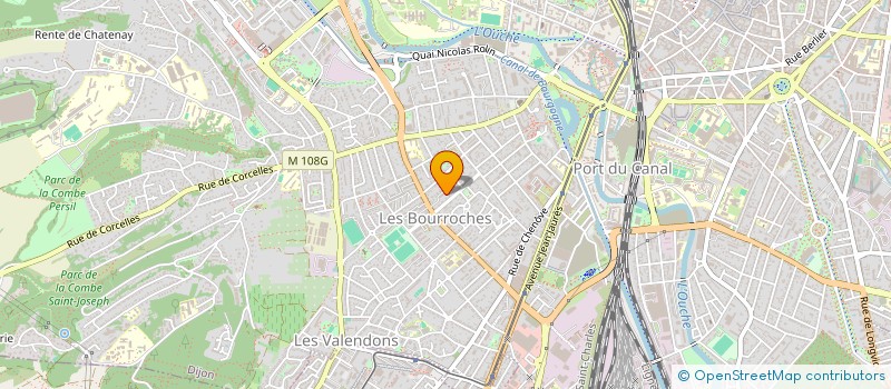 localisation de l'entreprise F.B.S à DIJON