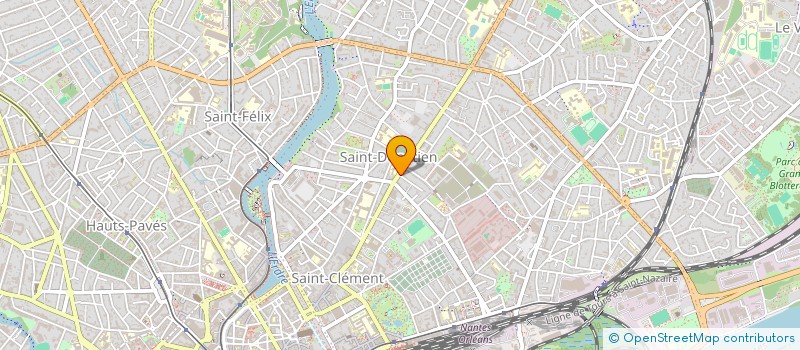 localisation de l'entreprise F.B.S.B à NANTES