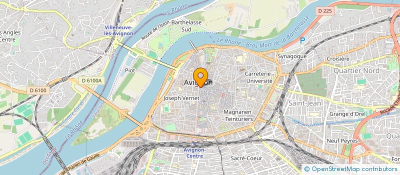 localisation de l'entreprise F.BOND.M.DIFFUSION  AVIGNON