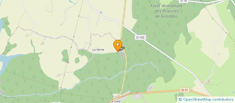 localisation de l'entreprise F.BOULIZON SASU  SAINT-HILAIRE