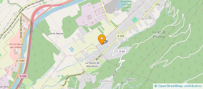 localisation de l'entreprise F.BUSINESS&EVENTS  GRIGNON