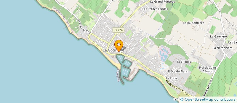 localisation de l'entreprise F.C.2P  SAINT-PIERRE-D'OLERON