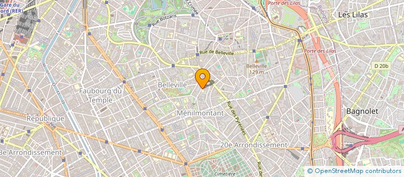 localisation de l'entreprise F C  PARIS