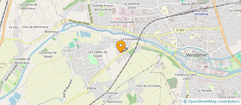 localisation de l'entreprise F C  NAVEIL