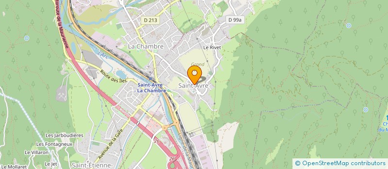 localisation de l'entreprise F.C.  SAINT-AVRE