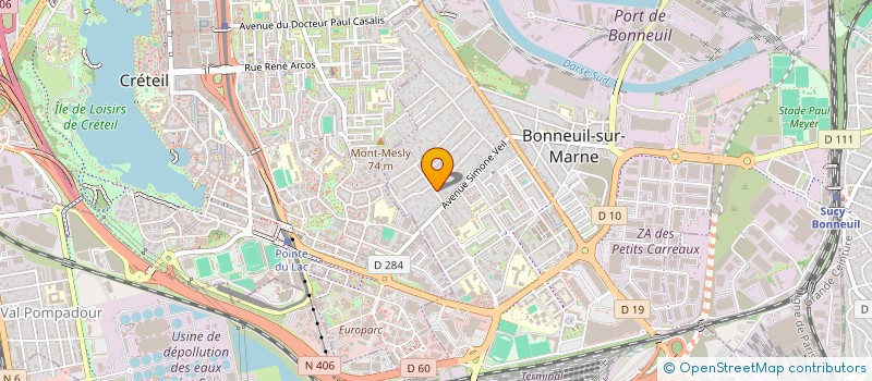 localisation de l'entreprise F.C.  BONNEUIL-SUR-MARNE