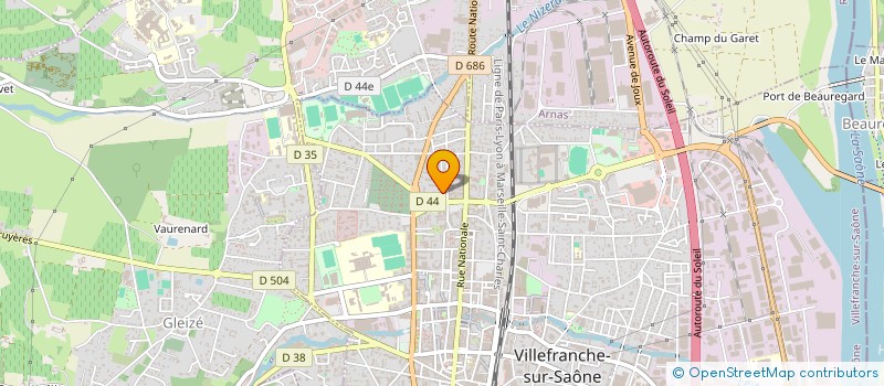 localisation de l'entreprise F.C AND CO. à VILLEFRANCHE-SUR-SAONE