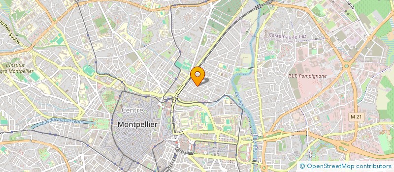 localisation de l'entreprise F.C. ASSURANCES à MONTPELLIER