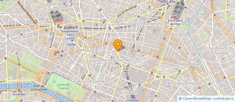 localisation de l'entreprise F.C.B.I. FRANCE CONSTRUC BETON ARME IMMO  PARIS