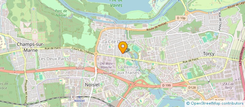 localisation de l'entreprise F.C.C CUISINES PRO  NOISIEL