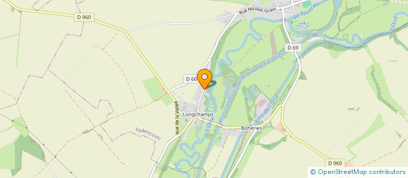 localisation de l'entreprise F.C.C.E.  VADENCOURT